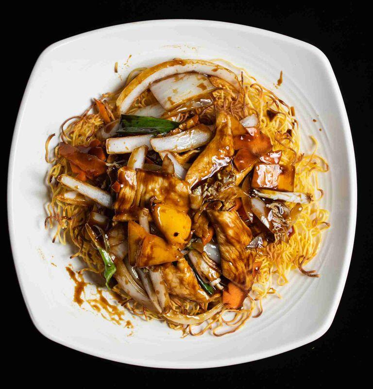 Tallarines Con Pollo