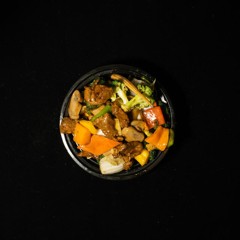 Beef w. Mixed Veg